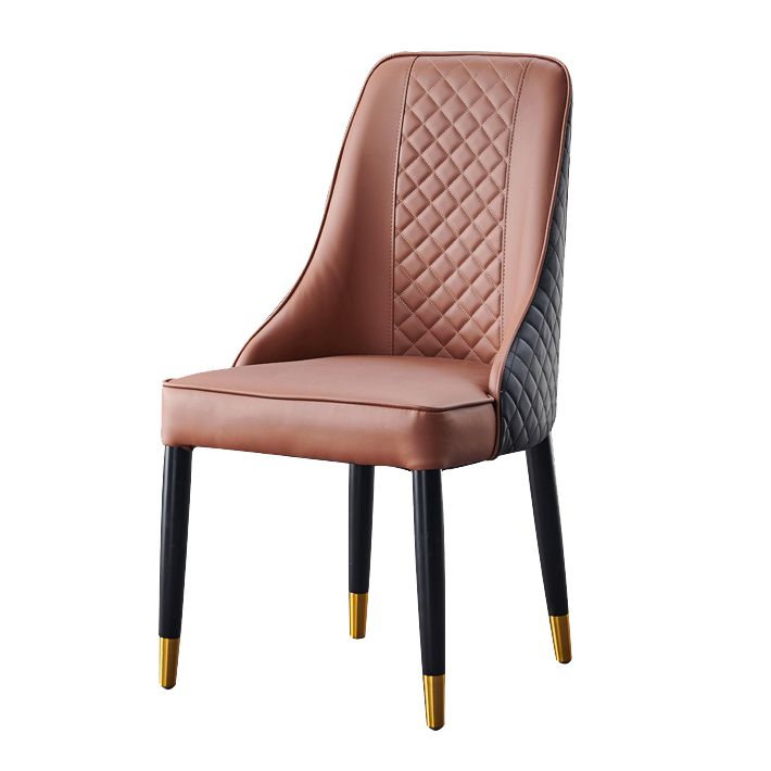 Scandinavian Style Wood Dining Chairs Dining Room Armless Parsons Chair Clearhalo ' kitchen&dining_furn' 'Dining Chairs' 'Dining Tables & Seating' 'dining_chair' 'furn' 'furn_dining_chair' 'Furniture' 'furniture_dining_chair' 'Kitchen & Dining Furniture' 'kitchen' 1200x1200_eba4be08-cfa3-45fd-8789-9764768bdfe9