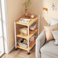 3-Shelf Bookcase Wooden and Metal Shelf Bookcase for Home Office Clearhalo 'Bookcases' 'furn' 'furn_bookcases' 'Furniture' 'Office Furniture' 1200x1200_ebaab489-29bb-4adc-9601-bc06700c9168