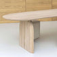 Oval Solid Wood Dining Table Simplicity Double Pedestal Dinette Table for Dining Room Clearhalo ' dining_table' 'Dining Tables & Seating' 'Dining Tables' 'furn' 'furn_dining_table' 'Furniture' 'furniture_dining_table' 'Kitchen & Dining Furniture' 'kitchen&dining_furn' 'kitchen' 'kitchen_dining_table' 1200x1200_ebaaeabe-7301-4807-b7f7-0be618684beb