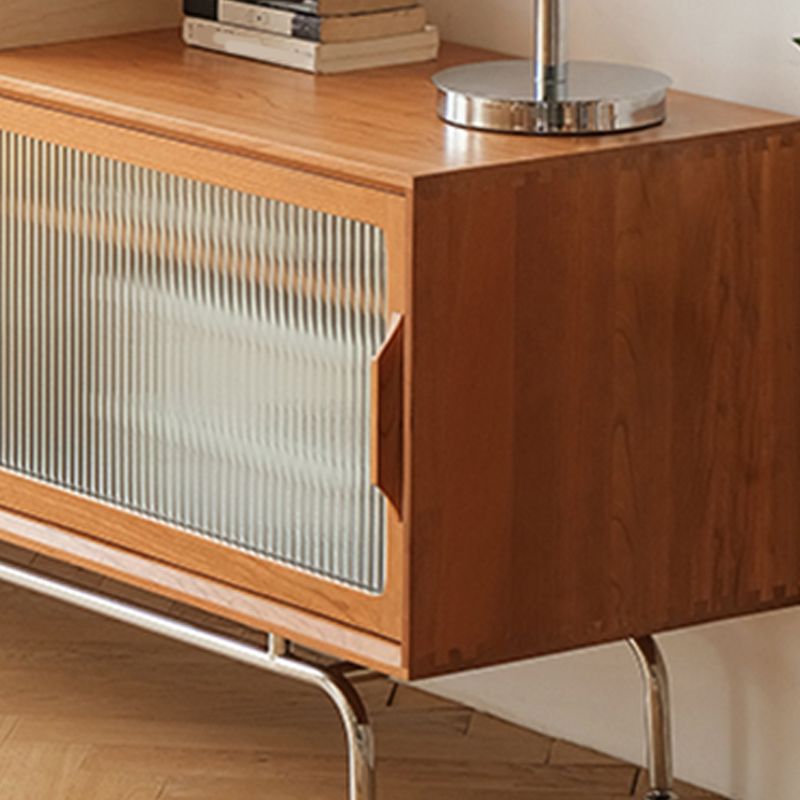 Scandinavian TV Media Console Solid Wood Media Console with Drawers Clearhalo 'furn' 'furn_tv_stands_entertainment_centers' 'Furniture' 'Living Room Furniture' 'TV Stands & Entertainment Centers' 'TV Stands & Media Storage Furniture' 'tv_stands_entertainment_centers' 1200x1200_ebac65bc-2ffe-4d4e-93e4-04412b9aada2