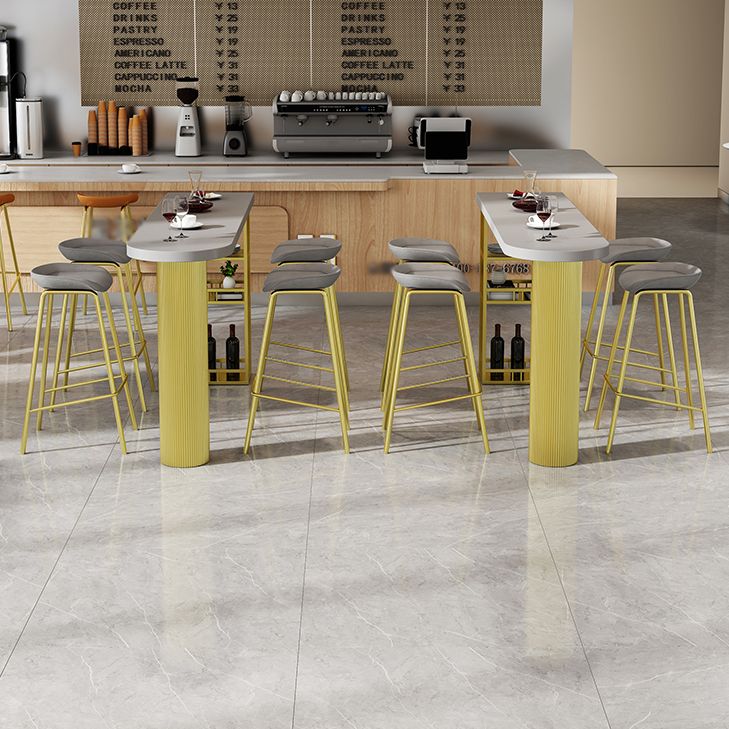 Contemporary Free Form Bar Stool Table Pine Wood Top Bar Table with Storage Clearhalo 'Bar Furniture' 'Bar Tables' 'bar_tables' 'Dining Tables & Seating' 'Dining Tables' 'dining_table' 'furn' 'furn_dining_table' 'Furniture' 'furniture_bar_tables' 'Kitchen & Dining Furniture' 'kitchen&dining_furn' 'kitchen' 1200x1200_ebad3147-b0c9-4566-9b36-4a5b2f3bc493