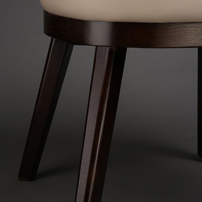 Contemporary Dining Chairs Upholstered Chairs with Solid Wood Base Clearhalo 'Dining Chairs' 'Dining Tables & Seating' 'dining_chair' 'furn' 'furn_dining_chair' 'Furniture' 'Kitchen & Dining Furniture' 1200x1200_ebae21e2-1e85-4c19-a965-3cb886555ed4
