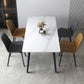 Minimalist 1/4/5/7 Pieces Dining Room Chair Set Sintered Stone Dining Table with Chairs Clearhalo 'Dining Room Sets' 'Dining Tables & Seating' 'dining_room_set' 'furn' 'furn_dining_room_set' 'Furniture' 'furniture_dining_room_set' 'Kitchen & Dining Furniture' 'kitchen&dining_furn' 'kitchen' 1200x1200_ebb634ed-621f-48c9-8dee-82135437ff03