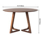 Round Ash Wood Dining Table Modern Solid Wood Table with Metal Double Pedestal Clearhalo ' dining_table' 'Dining Tables & Seating' 'Dining Tables' 'furn' 'furn_dining_table' 'Furniture' 'furniture_dining_table' 'Kitchen & Dining Furniture' 'kitchen&dining_furn' 'kitchen' 'kitchen_dining_table' 1200x1200_ebb6fafc-31dc-4a81-af2e-34eeeac7727f