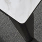 Industrial Standard Sintered Stone Dining Table White Square Shape Dining Table for Kitchen Clearhalo ' dining_table' 'Dining Tables & Seating' 'Dining Tables' 'furn' 'furn_dining_table' 'Furniture' 'furniture_dining_table' 'Kitchen & Dining Furniture' 'kitchen&dining_furn' 'kitchen' 'kitchen_dining_table' 1200x1200_ebb967e8-7f43-416d-9a11-d4d3db77fc9b