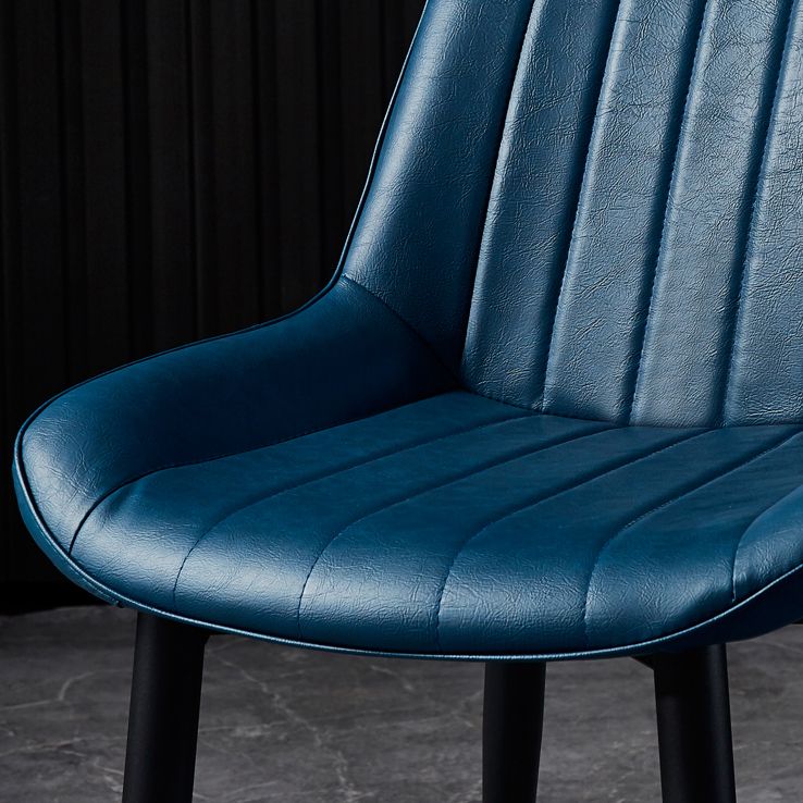 Contemporary Style Dining Chairs Armless Side Chair for Kitchen with Metal Legs Clearhalo ' kitchen&dining_furn' 'Dining Chairs' 'Dining Tables & Seating' 'dining_chair' 'furn' 'furn_dining_chair' 'Furniture' 'furniture_dining_chair' 'Kitchen & Dining Furniture' 'kitchen' 1200x1200_ebb9e557-07ac-4edc-b42e-6bc67c85e364