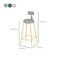 Glam Style Bar Table Set 1/3/5 Pieces Stone Fixed Counter Height Set for Indoor Clearhalo 'Bar Furniture' 'furn' 'furn_home_bar_bar_sets' 'Furniture' 'Home Bars & Bar Sets' 'home_bar_bar_sets' 'Kitchen & Dining Furniture' 1200x1200_ebbb06c0-376c-446e-89c0-188d1ee9cbf3