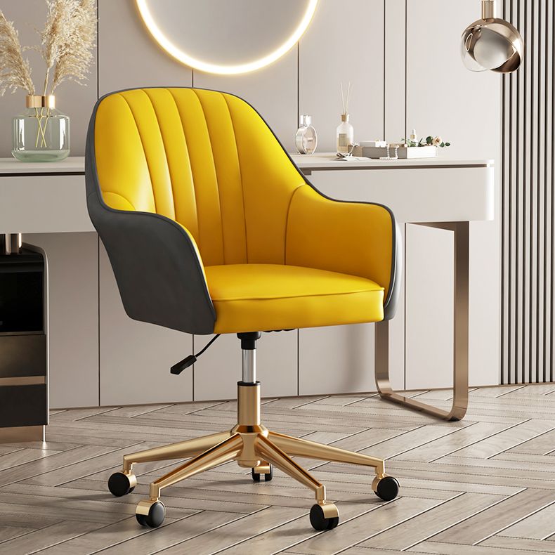 Zeitgenössische Polsterarme Desk Stuhl Height-Shortable Office Stuhl