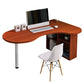 Modern Artificial Wood Desk Home Office Writing Desk with Hutch Clearhalo 'furn' 'furn_office_desk' 'Furniture' 'furniture_office_desk' 'Office Desks' 'Office Furniture' 'office_desk' 1200x1200_ebbbceda-be09-4f5c-8377-4e52446e3190