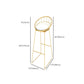 Upholstered Counter Stool Glam Style Low Back Bar Stool with Gold Frame Clearhalo 'Bar Furniture' 'Bar Stools' 'bar_stools' 'furn' 'furn_bar_stools' 'Furniture' 'Kitchen & Dining Furniture' 1200x1200_ebbcb07d-3952-48b5-ac4a-a58471ef03fa