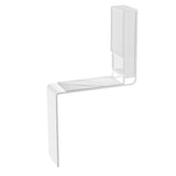 Stone Bar Dining Table Traditional Luxury Rectangle Bar Table with Pedestal Base