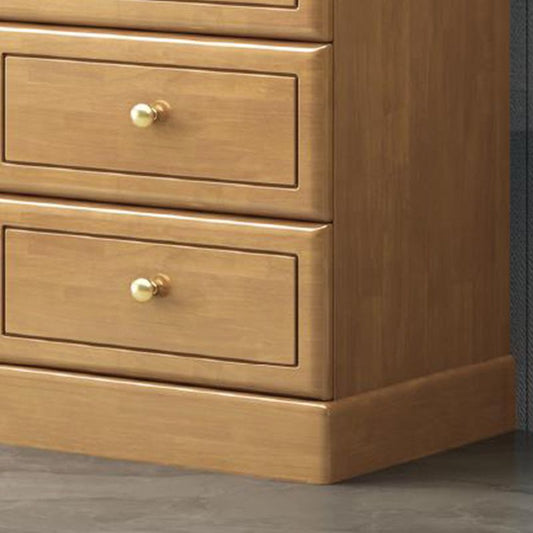 Traditional Storage Chest Solid Wood Storage Chest Dresser for Bedroom