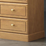 Traditional Storage Chest Solid Wood Storage Chest Dresser for Bedroom