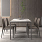 Designer Style 1/2/5/7 Pieces Dining Set Sintered Stone Top Table with Leather Chairs Clearhalo 'Dining Room Sets' 'Dining Tables & Seating' 'dining_room_set' 'furn' 'furn_dining_room_set' 'Furniture' 'furniture_dining_room_set' 'Kitchen & Dining Furniture' 1200x1200_ebbe8b2c-84db-417d-a494-2e66b2ba67c4