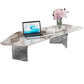 Modern Acrylic Legs Coffee Table Slate Coffee Table for Living Room Clearhalo 'Coffee & Accent Tables' 'Coffee Tables' 'coffee_tables' 'furn' 'furn_coffee_tables' 'Furniture' 'Living Room Furniture' 1200x1200_ebc28d16-5a36-450a-9f53-9b53f32b5ee7