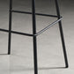 Leather Bar Stool Modern Low Back Counter Stool for Bristol with Metal Base