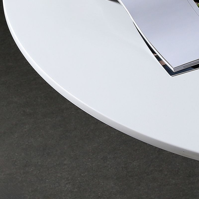 Metal Contemporary Round Dining Table Wood Top Table with Tulip Clearhalo ' dining_table' 'Dining Tables & Seating' 'Dining Tables' 'furn' 'furn_dining_table' 'Furniture' 'furniture_dining_table' 'Kitchen & Dining Furniture' 'kitchen&dining_furn' 'kitchen' 'kitchen_dining_table' 1200x1200_ebc51f48-8954-4330-af71-969622e2826f