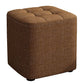 Solid Color Fabric Standard Stool Modern Simple Square Upholstered Stool Clearhalo 'furn' 'furn_ottomans_poufs' 'Furniture' 'Living Room Furniture' 'Ottomans & Poufs' 'ottomans_poufs' 1200x1200_ebc62e11-dd89-4066-b11c-a841c702952e