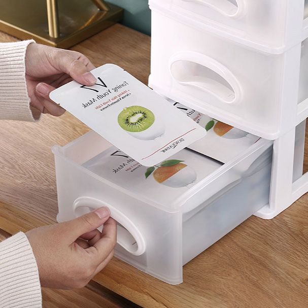 Cajones modernos Cajones de archivos de plástico vertical para la oficina en casa