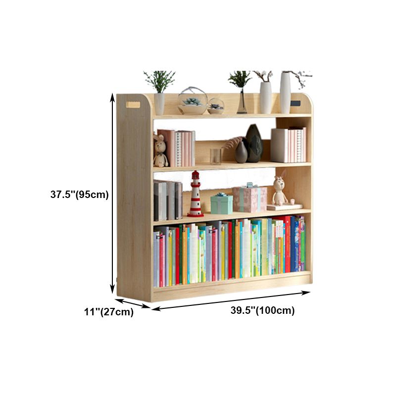 Natural Urban Etagere Bookshelf Oak Wood Open Bookcase for Home Clearhalo 'Bookcases' 'furn' 'furn_bookcases' 'Furniture' 'Office Furniture' 1200x1200_ebcbd3ec-10dd-4b5b-b6c9-fa3dcde1148e