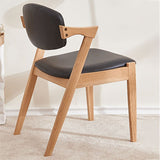 Wood Side Dining Chairs Contemporary Open Back Dining Side Chair in Black Clearhalo 'Dining Chairs' 'Dining Tables & Seating' 'dining_chair' 'furn' 'furn_dining_chair' 'Furniture' 'Kitchen & Dining Furniture' 1200x1200_ebcfc135-0389-4d0f-ad2c-65ef20a9721c