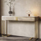 Rectangle Console Table Scratch Resistant with Stone Top for Hall