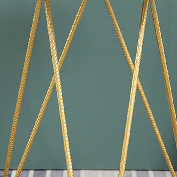 Modern Round Dining Set with Metal Chairs 1/3 Pieces Stone Top Dinette Set for Kitchen Clearhalo 'Dining Room Sets' 'Dining Tables & Seating' 'dining_room_set' 'furn' 'furn_dining_room_set' 'Furniture' 'Kitchen & Dining Furniture' 1200x1200_ebd2406b-ee18-4cb3-99fa-9ff33b8c5b86