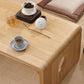 Rectangular Abstract Base Design Nordic Style Coffee Table Made of Solid Wood Clearhalo 'Coffee & Accent Tables' 'Coffee Tables' 'coffee_tables' 'furn' 'furn_coffee_tables' 'Furniture' 'Living Room Furniture' 1200x1200_ebd55d51-e0f3-4b31-9f20-925d40951129