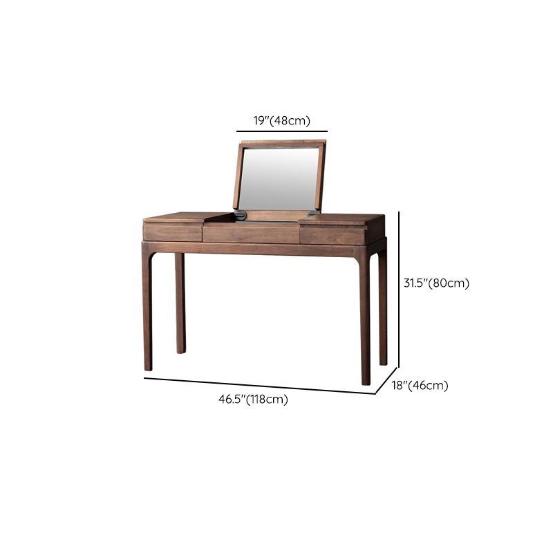 18 "幅のミッドセンチュリーモダンメイクアップバニティミラードレッシングテーブル