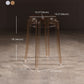 Modern Style Bar-stool Acrylic Round Counter Bar Stool for Kitchen Bar Clearhalo 'Bar Furniture' 'Bar Stools' 'bar_stools' 'furn' 'furn_bar_stools' 'Furniture' 'Kitchen & Dining Furniture' 1200x1200_ebd80372-3def-4224-a200-a6ab570d6ce1