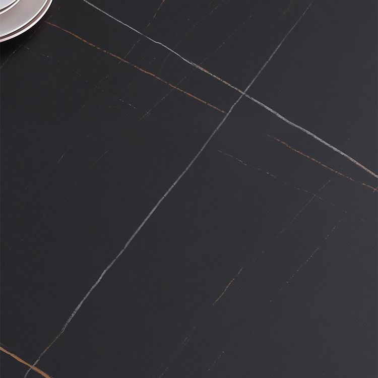 Designer Style Sintered Stone Dining Set Rectangle 1/2/5/7 Pieces Dining Area Table Set Clearhalo 'Dining Room Sets' 'Dining Tables & Seating' 'dining_room_set' 'furn' 'furn_dining_room_set' 'Furniture' 'Kitchen & Dining Furniture' 1200x1200_ebd84b3b-2437-43f5-946e-bd8089964a1b
