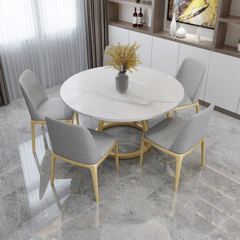 Eigentijdse ronde tafel set 1/2/5/7 stukken dinerset voor keuken