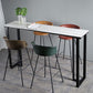 Modern Bucket Low Back Counter Chair Faux Leather Counter Bar Stool for Dining Room