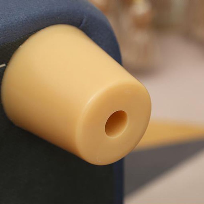 Naranja moderna estándar de color cuadrado estándar de cuero para salón