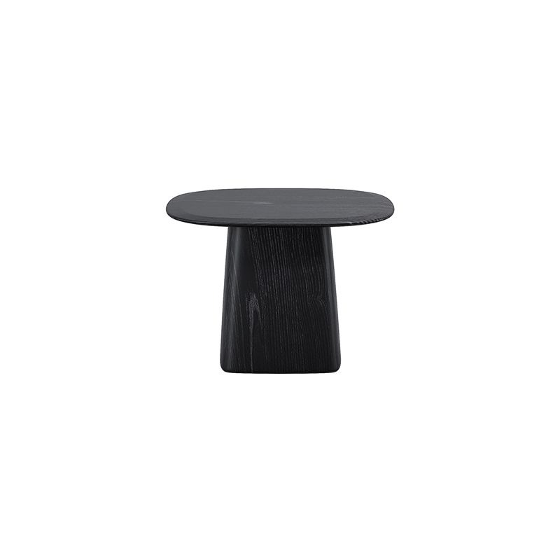 Pedestal Coffee Table Black Solid Wood Coffee Cocktail Table Clearhalo 'Coffee & Accent Tables' 'Coffee Tables' 'coffee_tables' 'furn' 'furn_coffee_tables' 'Furniture' 'Living Room Furniture' 1200x1200_ebde0897-23cb-477e-9ac6-5e1b77330632