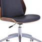 Zeitgenössischer Arbeitsbereich Office Chair Armless Polster Task Stuhl