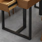 Industrial Style Dining Site Table Solid Wood Dining Room Furniture for Home Clearhalo ' dining_table' 'Dining Tables & Seating' 'Dining Tables' 'furn' 'furn_dining_table' 'Furniture' 'furniture_dining_table' 'Kitchen & Dining Furniture' 'kitchen&dining_furn' 'kitchen' 'kitchen_dining_table' 1200x1200_ebe022d9-0325-4b71-a428-ca4cecd26b8d