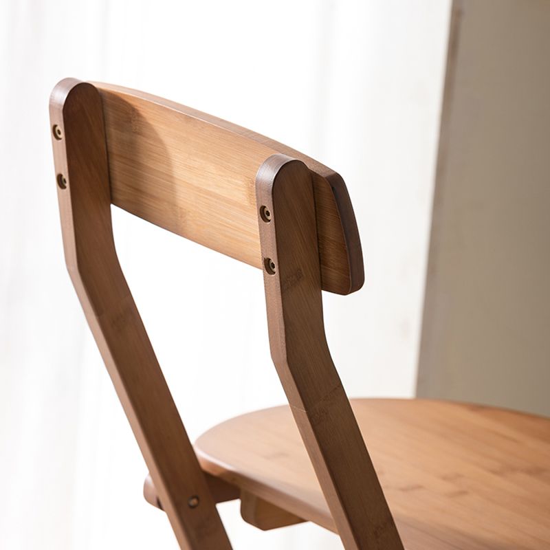 Indoor Minimalism Wood Backrest Barstools Folding Counter Stools, 1 Piece Clearhalo 'Bar Furniture' 'Bar Stools' 'bar_stools' 'furn' 'furn_bar_stools' 'furniture_bar_stools' 'Kitchen & Dining Furniture' 'kitchen&dining_furn' 'kitchen' 'kitchen_furn' Furniture' 1200x1200_ebe30cc1-58ed-41fa-af4c-875fb25ee79e