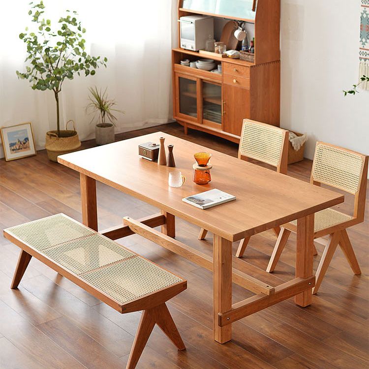 17.7 Inch Wide Bench Wicker Tropical Seating Bench with Legs Clearhalo 'Benches' 'Chairs & Seating' 'furn' 'furn_benches' 'Furniture' 'Living Room Furniture' 1200x1200_ebe4b67e-0b61-4b26-8151-75b912a78fce