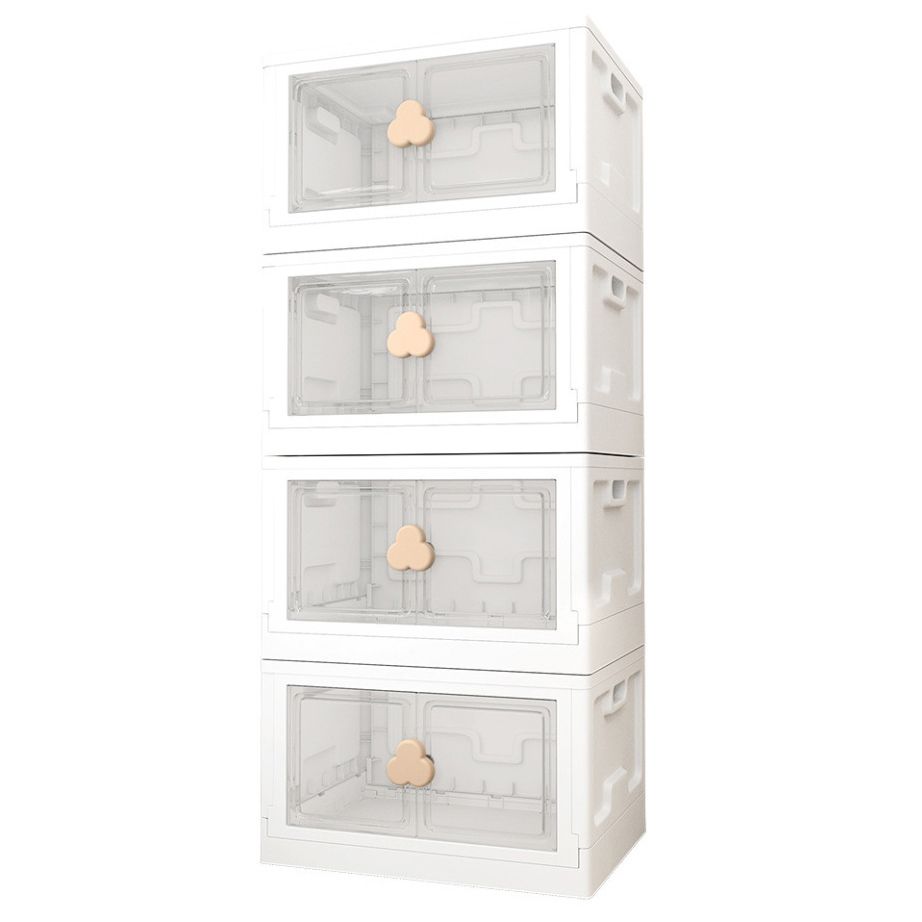 Armoire de rangement à charnière contemporaine Armoire en plastique