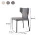 Sedia da pranzo moderna di alette per cucina con finitura opaca sedia
