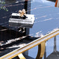 Luxury Sintered Stone Dining Table Rectangle Table with Gold Metal Pedestal Clearhalo ' dining_table' 'Dining Tables & Seating' 'Dining Tables' 'furn' 'furn_dining_table' 'Furniture' 'furniture_dining_table' 'Kitchen & Dining Furniture' 'kitchen&dining_furn' 'kitchen' 'kitchen_dining_table' 1200x1200_ebe75790-6182-43ae-877f-87fb956bd5cf