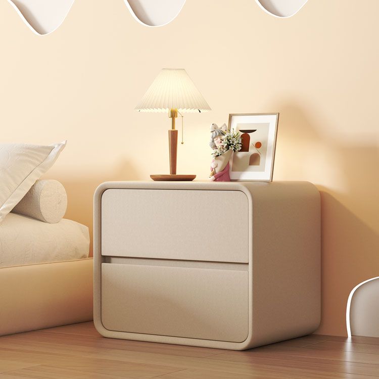 引き出し付きのモダンなアクセントテーブルナイトスタンド木製ベッドサイドキャビネット