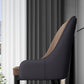 Glam Style Faux Leather Chair Parsons Dining Chair for Home with Black Legs Clearhalo ' kitchen&dining_furn' 'Dining Chairs' 'Dining Tables & Seating' 'dining_chair' 'Furniture' 'furniture_dining_chair' 'Kitchen & Dining Furniture' 'kitchen' 1200x1200_ebe8a969-f10f-41f0-beff-62b055fd8f59
