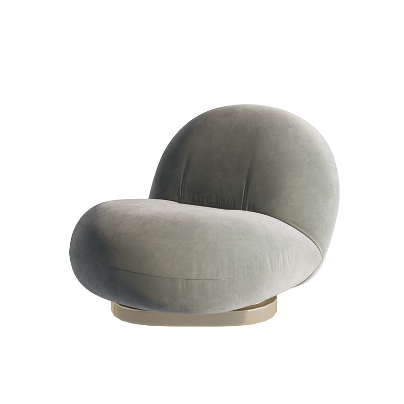 25.19 "Brede armloze stoel Swivel stoel met strakke rug voor woonkamer