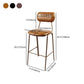Scandinavian Gold Counter Stools Iron Leather Armless Indoor Bar Stools Clearhalo 'Bar Furniture' 'Bar Stools' 'bar_stools' 'furn' 'furn_bar_stools' 'furniture_bar_stools' 'Kitchen & Dining Furniture' 'kitchen&dining_furn' 'kitchen' 'kitchen_furn' Furniture' 1200x1200_ebeaf196-0a43-41ef-8b81-8744e7386d02