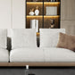 Farmhouse Sectional Sofa with Square Arms in Beige Linen Blend Clearhalo 'furn' 'furn_sectionals' 'Furniture' 'Living Room Furniture' 'Sectionals' 1200x1200_ebf3f2b8-4d49-496a-bf7e-7782b2746002