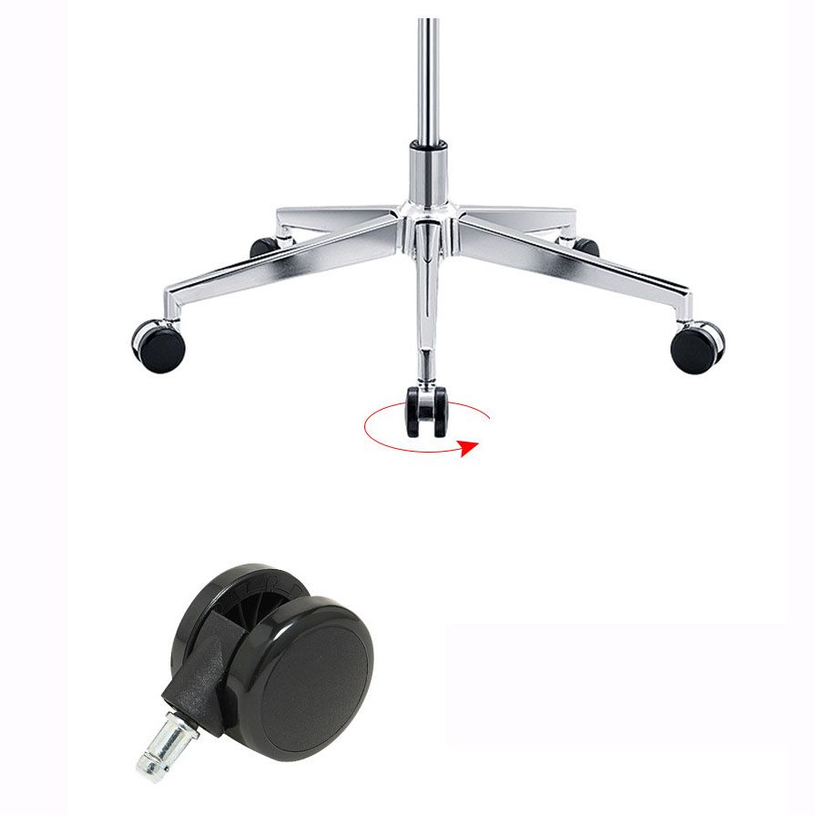 Moderner schwarzer Lederschischstuhl mit Hight in Home Office Stuhl