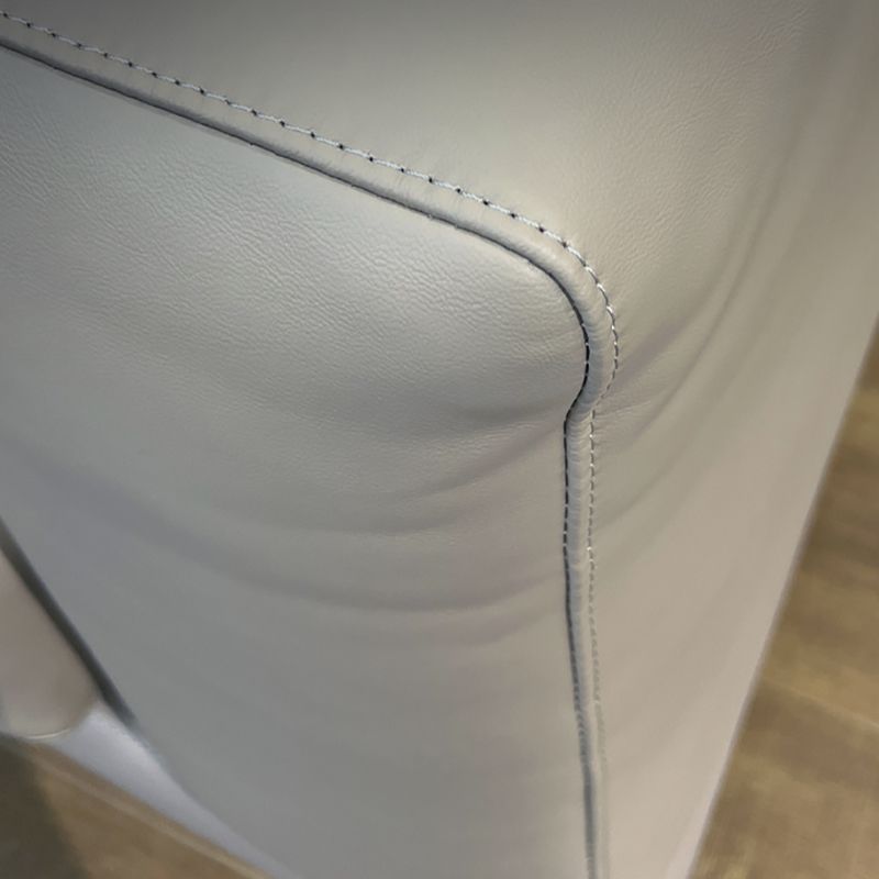 Asiento trasero de la almohada de cuero de cuero genuino contemporánea