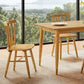 Oak Solid Wood Dining Chair Traditional Dining Room Chair for Home